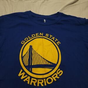 Golden State Warriors Fanatics Graphic Basketball T Shirt Mens Size M Blue